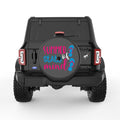 SUMMER STATE OF MIND BLACK CARBON FIBER TIRE COVER