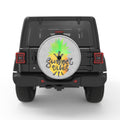 SUMMER VIBES PINAPPLE WHITE TIRE COVER