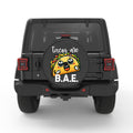 TACOS ARE BAE BLACK CARBON FIBER TIRE COVER