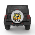 TACOS ARE BAE WHITE TIRE COVER