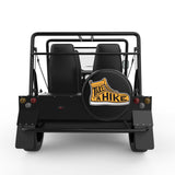 TAKE A HIKE BLACK TIRE COVER FOR MOKE