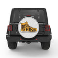 TAKE A HIKE BLACK TIRE COVER