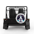 TAKE ME AWAY SKELETON WHITE CARBON FIBER TIRE COVER FOR MOKE