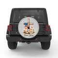 TEAM JESUS WHITE TIRE COVER