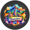 TENNESSEE BLACK CARBON FIBER TIRE COVER