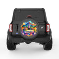 TENNESSEE BLACK CARBON FIBER TIRE COVER