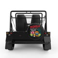 TEQUILA IS CHEAPER THAN THERAPY BLACK TIRE COVER FOR MOKE