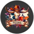 TEXAS BLACK CARBON FIBER TIRE COVER