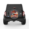 TEXAS BLACK CARBON FIBER TIRE COVER