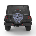 TEXAS COMPILATION BLACK CARBON FIBER TIRE COVER