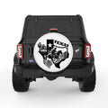 TEXAS COMPILATION WHITE TIRE COVER