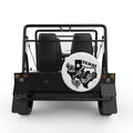 TEXAS COMPILATION WHITE TIRE COVER FOR MOKE