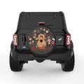 THANKFUL TURKEY BLACK TIRE COVER