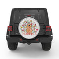 THANKFUL TURKEY BLACK TIRE COVER