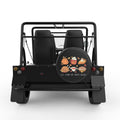 THANKSGIVING FOOD BLACK CARBON FIBER TIRE COVER FOR MOKE