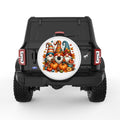 THANKSGIVING GNOMES WHITE TIRE COVER