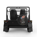 THEIR LIVES YOUR FREEDOM BLACK CARBON FIBER TIRE COVER FOR MOKE