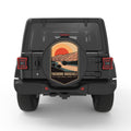 THEODORE ROOSEVELT BLACK CARBON FIBER TIRE COVER