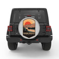 THEODORE ROOSEVELT WHITE TIRE COVER