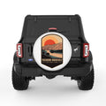 THEODORE ROOSEVELT WHITE TIRE COVER
