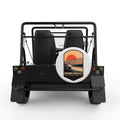 THEODORE ROOSEVELT WHITE TIRE COVER FOR MOKE