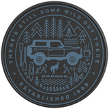 THERE IS STILL SOME WILD OUT THERE AREA 51 BLACK CARBON FIBER TIRE COVER