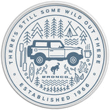 THERE IS STILL SOME WILD OUT THERE AREA 51 WHITE TIRE COVER