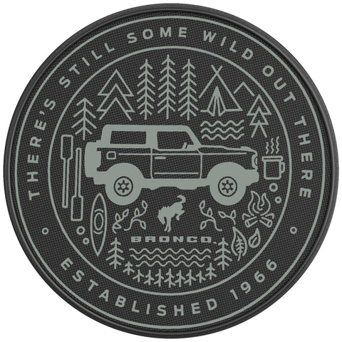 THERE IS STILL SOME WILD OUT THERE CACTUS GRAY BLACK CARBON FIBER TIRE COVER