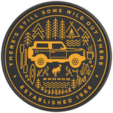 THERE IS STILL SOME WILD OUT THERE CYBER ORANGE BLACK CARBON FIBER TIRE COVER