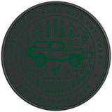 THERE IS STILL SOME WILD OUT THERE ERUPTION GREEN BLACK CARBON FIBER TIRE COVER