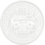 THERE IS STILL SOME WILD OUT THERE OXFORD WHITE PEARL  WHITE CARBON FIBER TIRE COVER