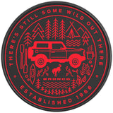 THERE IS STILL SOME WILD OUT THERE RACE RED BLACK CARBON FIBER TIRE COVER