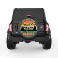 THE BEST VIEW BLACK CARBON FIBER TIRE COVER