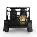 THE BEST VIEW BLACK CARBON FIBER TIRE COVER FOR MOKE