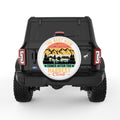 THE BEST VIEW WHITE TIRE COVER