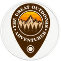 THE GREAT OUTDOORS ADVENTURER PEARL  WHITE CARBON FIBER TIRE COVER