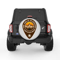 THE GREAT OUTDOORS ADVENTURER SILVER CARBON FIBER TIRE COVER