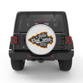 THE GREAT OUTDOORS USA SILVER CARBON FIBER TIRE COVER
