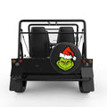 THE GRINCH BLACK CARBON FIBER TIRE COVER FOR MOKE