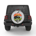 THE UNKNOWN WILDLANDS WHITE TIRE COVER