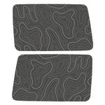 THIN TOPOGRAPHIC MAPPING QUARTER WINDOW DRIVER & PASSENGER DECALS