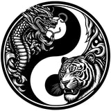 TIGER DRAGON YING YANG