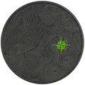 TOPOGRAPHIC BLACK CARBON FIBER TIRE COVER