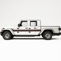 TOPOGRAPHIC BODY STRIPE SIDE GRAPHIC DECAL FITS JEEP GLADIATOR