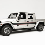 Topographic Body Stripe Decal For Jeep Gladiator
