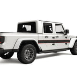 Topographic Body Stripe Decal For Jeep Gladiator