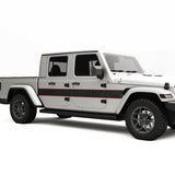 Topographic Body Stripe Decal For Jeep Gladiator