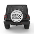TO THE PERSON BEHIND ME BLACK TIRE COVER