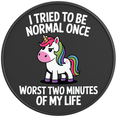 TRIED TO BE NORMAL ONCE PEARL  WHITE CARBON FIBER TIRE COVER