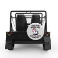 TRIED TO BE NORMAL ONCE WHITE CARBON FIBER TIRE COVER FOR MOKE